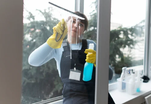 Nettoyage de vitres intérieures et extérieures à Treffieux